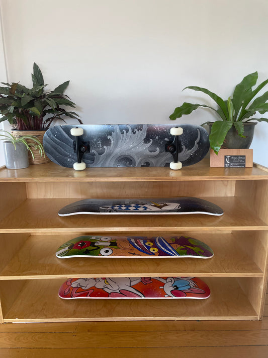 Japanese Wave Skateboard