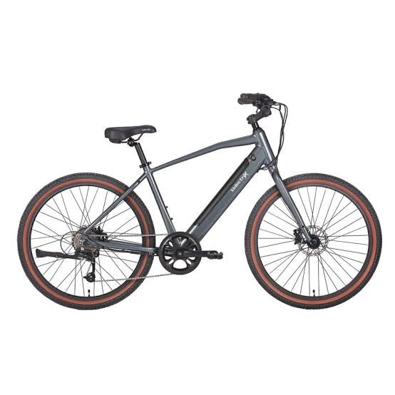 VelectriX Cruiser Electric Bike Silver
