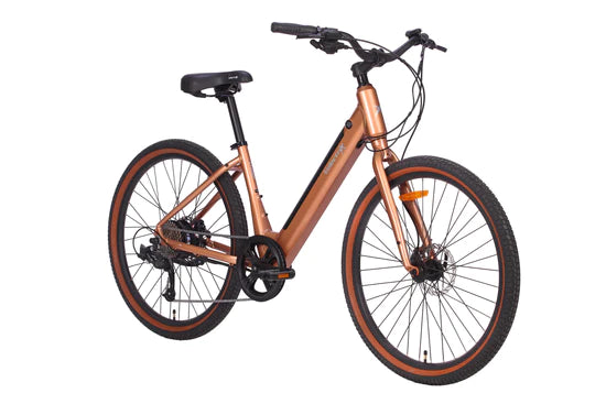 Velectrix Cruiser Step Through  - Rose Gold