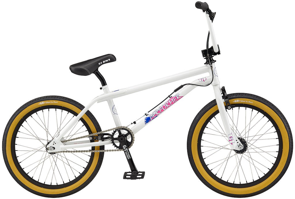 GT Heritage Pro Performer 20” White BMX