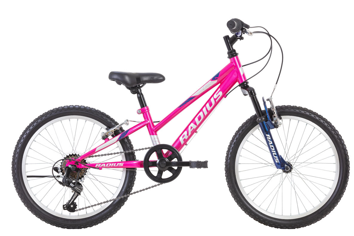 Radius Ponytrail 20" Kids Bike 6-Speed Pink/White